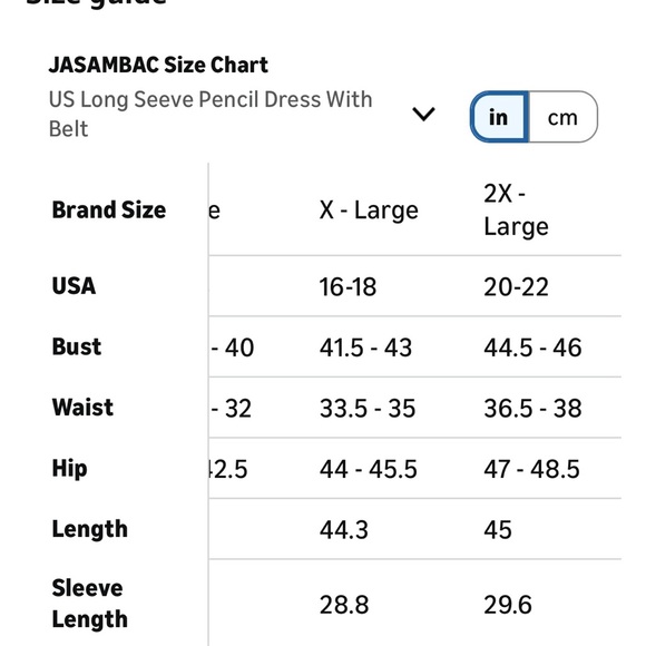 Jasambac Green Long Sleeve Dress for Women XXL - Swiss Dot, V Neck, Zip up Back - Picture 8 of 8